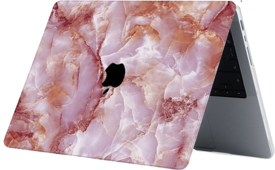 Lunso - housse - MacBook Pro 16 pouces (2021) - Marble Finley