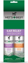 VETS BEST EAR WASH/DRY 2X120ML