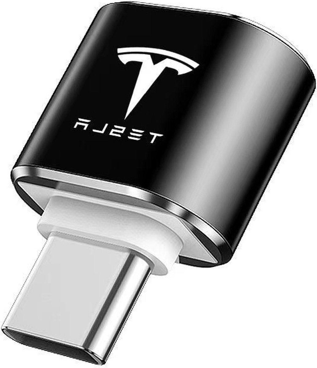 USB converter oplader geschikt voor Tesla telefoon USB TypeC naar