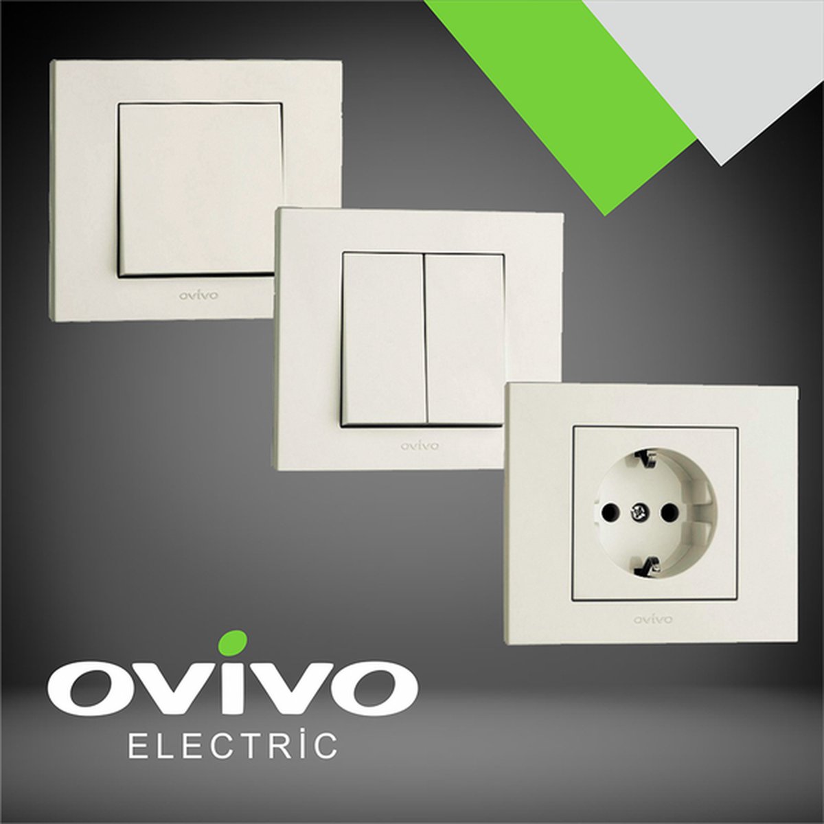 Stopcontact WIT - Enkel - inbouw met aarde - OVIVO® — cadeau in Cadeau-ideeën - foto 3