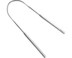 100% RVS Tongschraper / Tongreiniger - Antibacterieel - 1 Stuk
