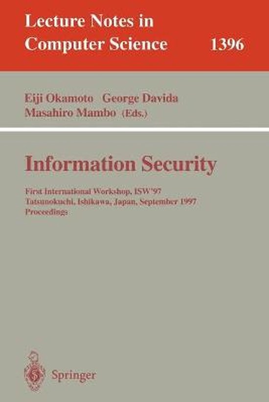 Information Security - cover