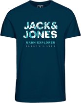 Jack & Jones T-shirt Booster Navy Blazer (Maat: 5XL)