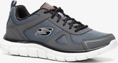 Skechers Track Scloric heren sneakers - Grijs - Maat 43 - Extra comfort - Memory Foam