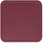 Brabantia Tasty+ Snijplank 25x0.8x25 cm Aubergine Rood