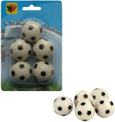 Tafelvoetbal Ballen 5 Stuks