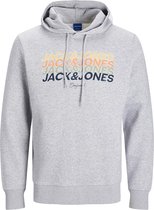 Jack & Jones Hoodie Brady Grey (Maat: 6XL)