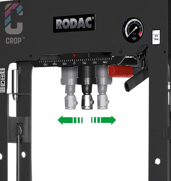 RODAC RQPPSP50 Werkplaatspers 50.000kg - Premium Line | bol
