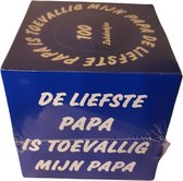 Tissuebox "Liefste papa"