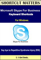 Shortcut Matters - Microsoft Skype For Business 2016 Keyboard Shortcuts for Windows