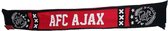 AFC Ajax sjaal - Rood - Zwart - 140 cm lang