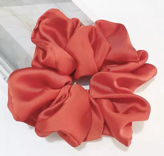 nooit Fysica Draai vast XXL Scrunchie Rood & haar accessories || Oversized Haar Scrunchie||  Handmade... | bol.com