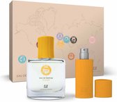 Fiilit Parfum - Mazhar Atlas | Gift Box (Spray 50ml+WoodenCase Spray 11ml) - Orange Blossom, Oosterse Specerijen (met Sample)