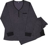 Zeeman dames pyjama set - zwart - maat XL