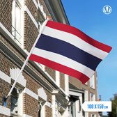 Vlag Thailand 100x150cm - Spunpoly