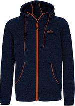 Kjelvik Lucas - heren hoody - donkerblauw Maat : S