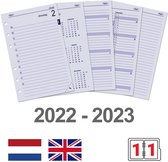 Kalpa 6231-23-24 Pocket Diary Inleg Dagelijks NL 2023 2024