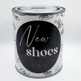 Studio Juulz Spaarpot New Shoes /  Spaarblik / Schoenen / Sparen / Blik / 750 ml / Herbruikbaar