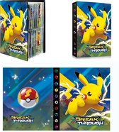Pokémon Verzamelmap Voor 240 Kaarten - Ash, Pikachu & Charizard Turquoise