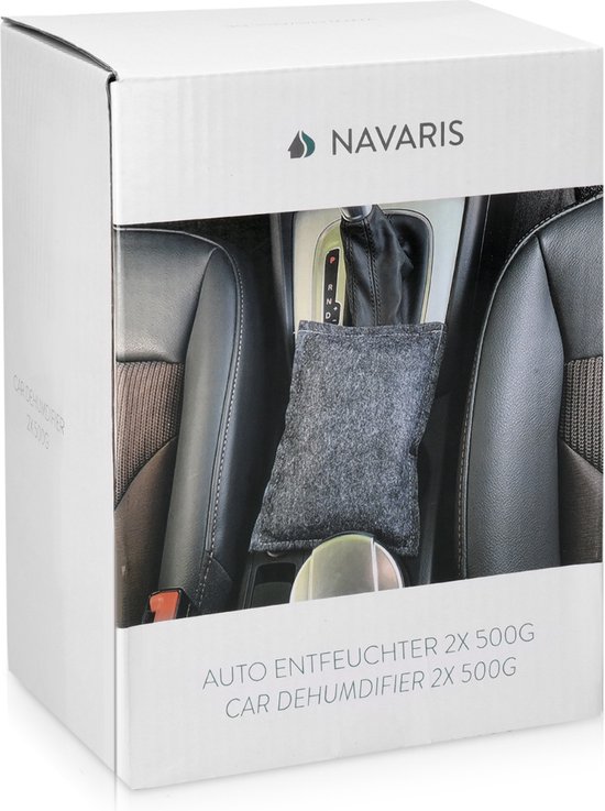 Luchtontvochtigers voor in de auto Herbruikbaar 2 st 400 g