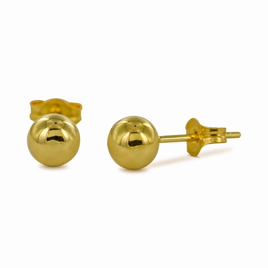 Oorknopjes goud - Elegante, Stijlvolle Gouden Oorknopjes Online kopen – Idhuna Jewels