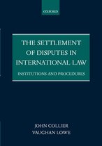 Settlement Disputes Intern Law P