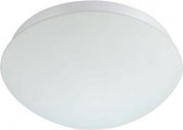 LED Plafondlamp met Bewegingssensor - 360° Sensor - E27 Fitting - Mat Wit - Melkglas - Philips - CorePro LEDbulb 827 A60 - 5.5W - Warm Wit 2700K - BSE