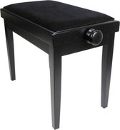 Scarlatti Piano Bench Black Adjustable Matt KY102-14