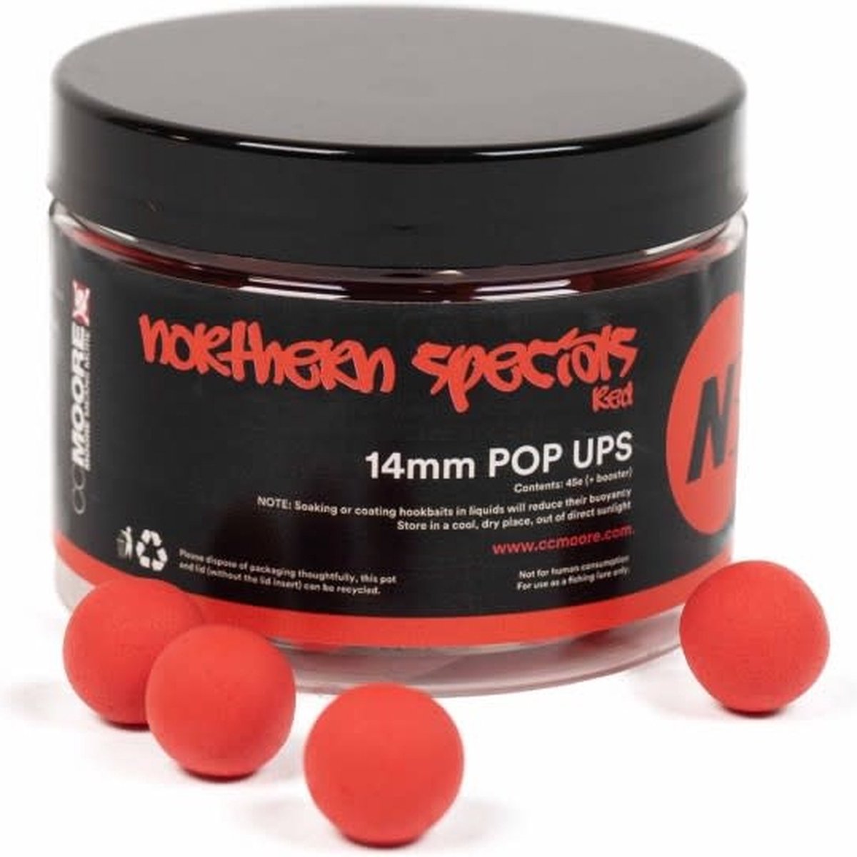 CC Moore Pop Ups Northern Specials NS1 Red 12mm