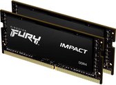 Kingston FURY Impact 32 GB (2 x 16 GB) DDR4 3200 MHz CL20-geheugen