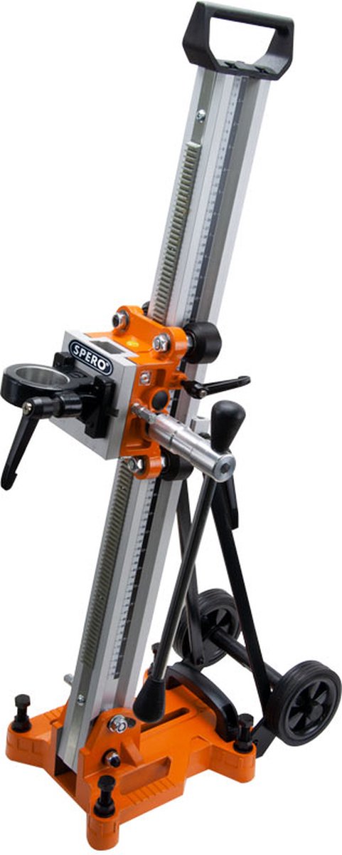 Statief - Kantelbaar - Kern/ Diamantboormachine - Compacte voet - Met wielen - Aluminium boorstandaard - SPERO