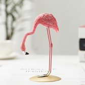 BaykaDecor - Flamingo Beeld - Kinderkamer Decoratie - Woondecoratie - Cadeau - Vogel Standbeeld - Feest Accessoire - Roze - 14 cm