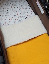 RiFresh | oker wagendeken | teddy | herfst | 60x80 | wandelwagen