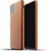 Mujjo - Coque en cuir pour iPhone 11 Pro Max Marron