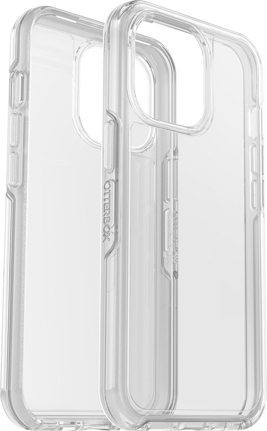 OtterBox Symmetry hoesje + Alpha Glass Screenprotector voor Apple iPhone 13 Pro - Transparant