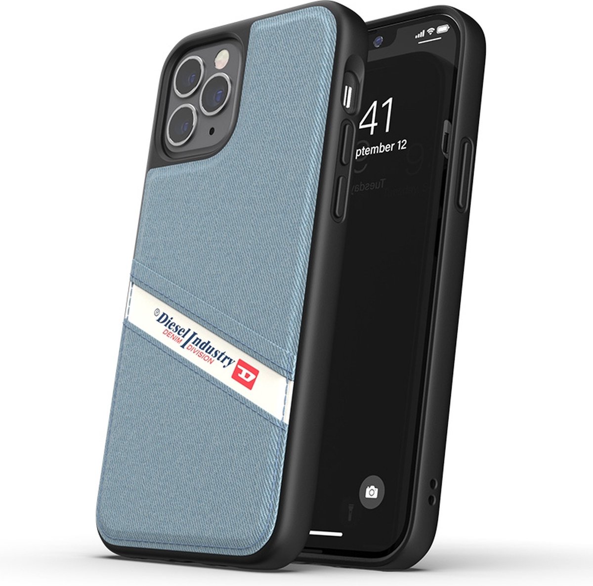 Diesel - Moulded Case iPhone 12 / 12 Pro 6.1 inch | Blauw