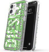 Diesel - Snap Case Clear iPhone 12 Mini - groen