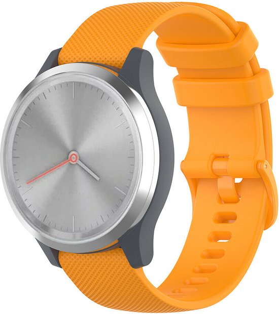 Garmin Snelwisselarmband 20 mm, geschikt voor Venu, Venu 2Plus, Venu SQ/ SQ2, vivoactive 3/5, vivomove- serie, Forerunner 55/245/ 645, Approach S40/ S42/ S12, D2 Air