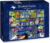 Blue Collection collage puzzel 1000