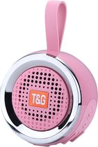 TG146 Bluetooth Speaker - Draadloze Mini Speaker - Draagbaar en waterdicht - Subwoofer - Roze