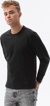 Ombre - heren sweater zwart - B1153-9