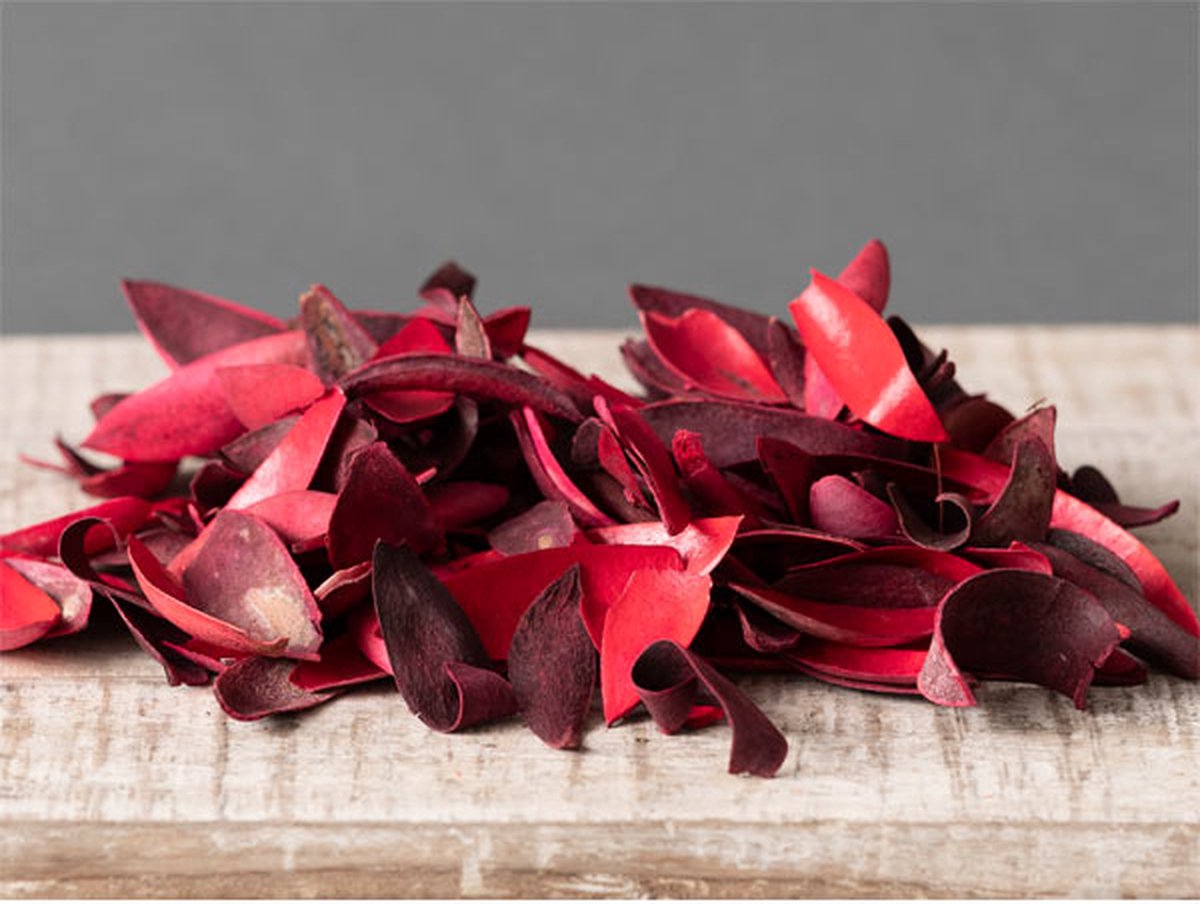 Decoratie blaadjes 084 -rood-