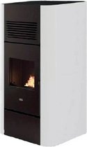 Punto fuoco kanaliseerbare Pelletkachel "air" Adria 15 kw wit