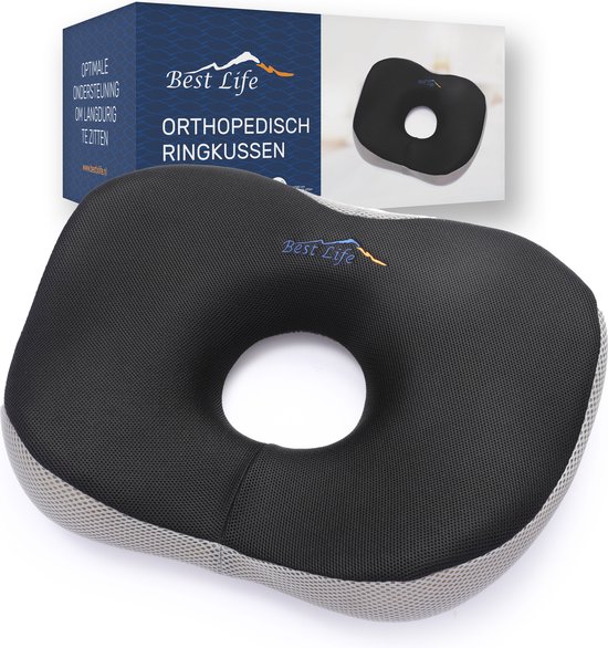 Coussin annulaire orthopédique BestLife® - Coussin Donut - Coussin