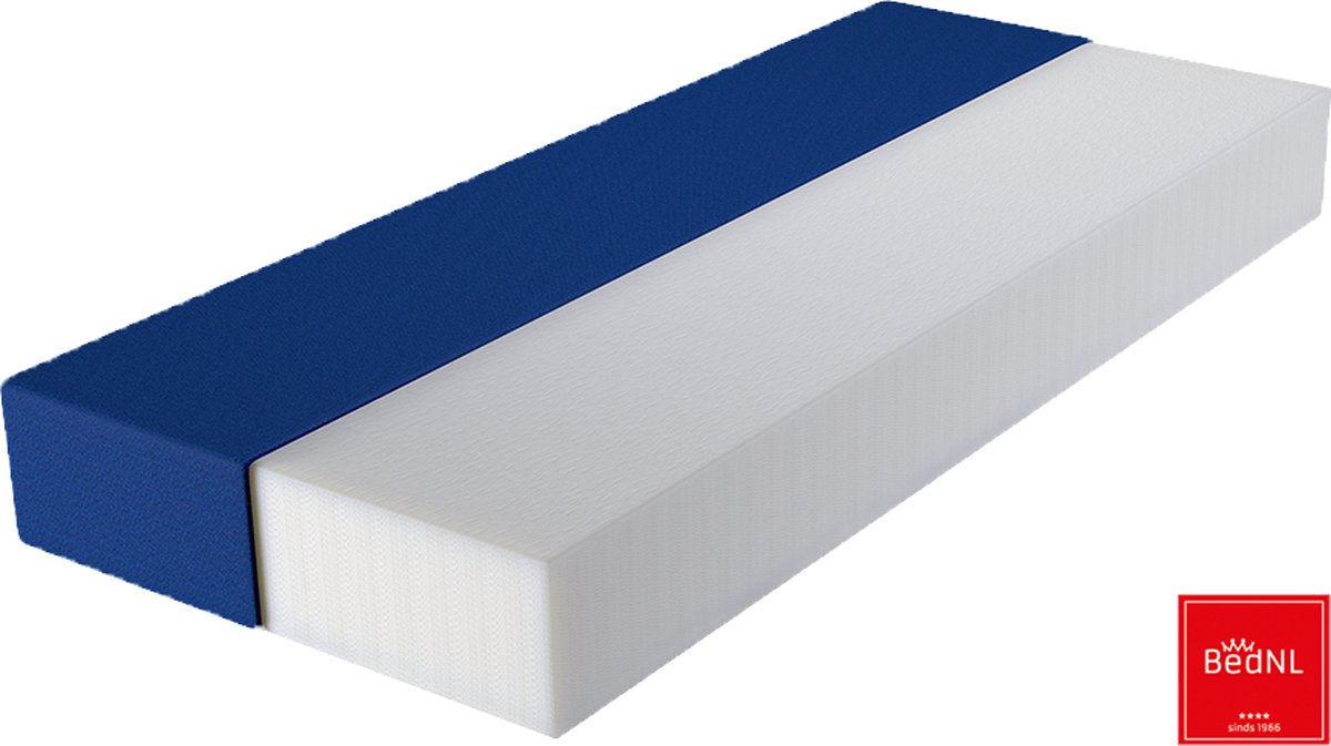 Zorgmatras met waterafstotende hoes – HR Koudschuim – 150x210x17 cm