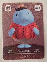 Amiibo animal Crossing new horizons kaart serie 5 Wardell 422