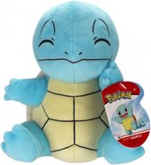 Pokemon Pluche Squirtle Knuffel 21 cm + 3 Pokemon stickers! | pokemon go plush peluche sword shield speelgoed |