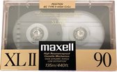 Maxell XL II 90 Cassettebandje ( 1988-89 ) / Uiterst geschikt voor alle opnamedoeleinden / Sealed Blanco Cassettebandje / Cassettedeck / Walkman.