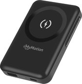 MyMotion® Magnetic Wireless Powerbank 10.000 mAh - MagSafe - Klein formaat - Magnetisch & Draadloos – Voor iPhone 12 & 13 – Draadloze Oplader Batterij
