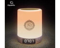 Equantu SQ-122 - Koranlamp - Koran Speaker - Touch Lamp - Goud Lamp - Nachtlampje - Bluetooth Speaker - Islamitische MP3 - Hadith